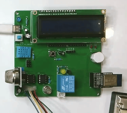 基于单片机的智能家用空气监测系统