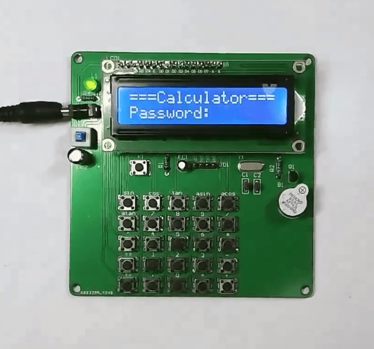 基于单片机的简易计算器