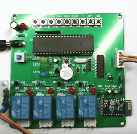 基于单片机的蓝牙智能家居系统