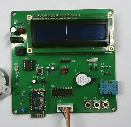 基于单片机的蓝牙控制窗帘电路系统