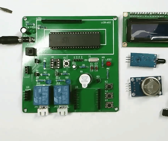 基于单片机的火灾检测系统