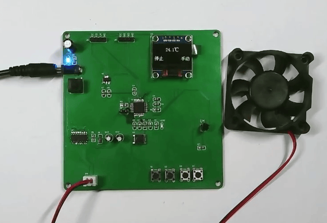 基于STM32的温控风扇