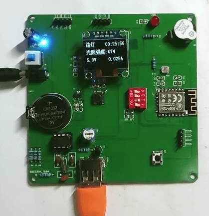基于无线网络的智能城市路灯控制系统