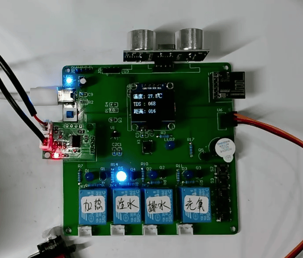 基于单片机的智能鱼缸