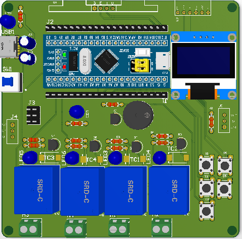基于单片机的智能鱼缸