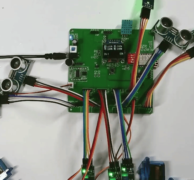 基于单片机的多功能垃圾桶