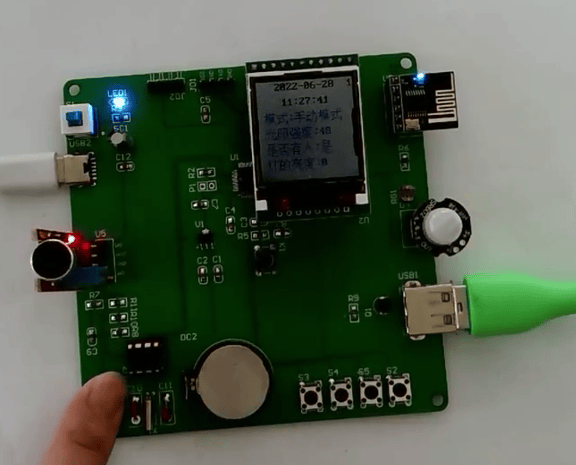 基于stm32的感应式路灯
