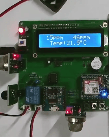 基于GSM的火灾报警系统设计