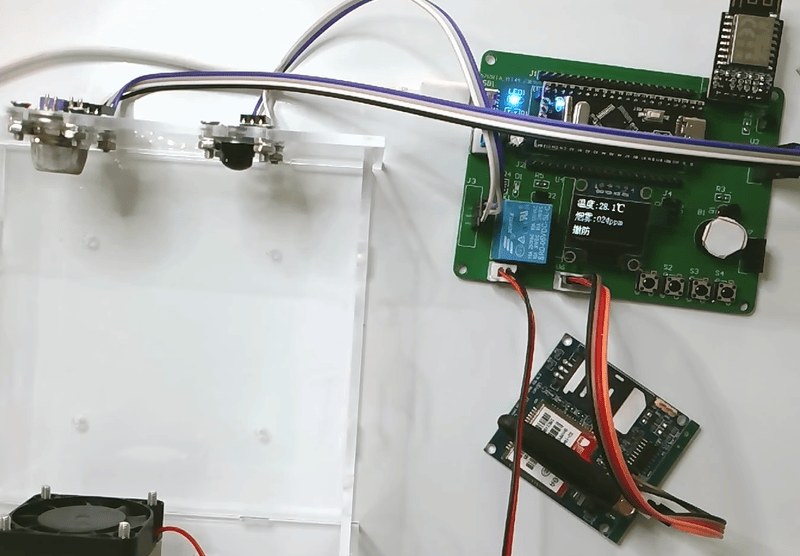 基于单片机的智能安防系统设计（32基础版）