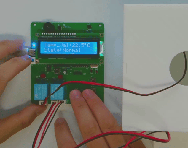 基于单片机的温度控制系统设计（51+蓝牙版）