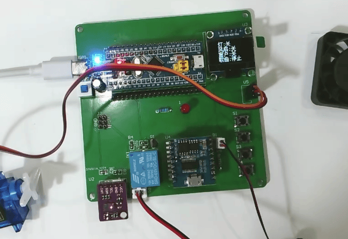 基于stm32的手势识别智能家居