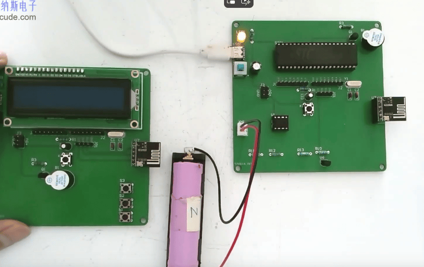 基于单片机的电池检测系统