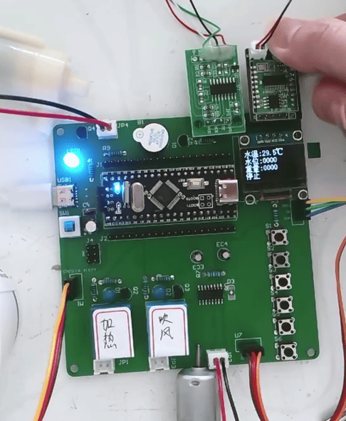 基于单片机的智能洗衣机系统设计