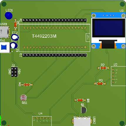 基于STM32的手势识别智能台灯