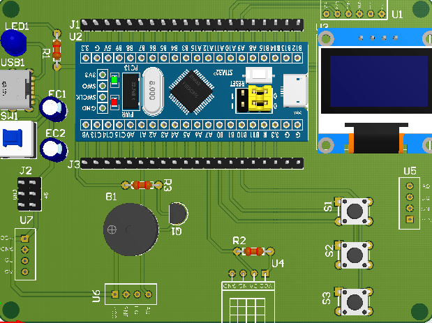 基于单片机的矿井气体监测系统