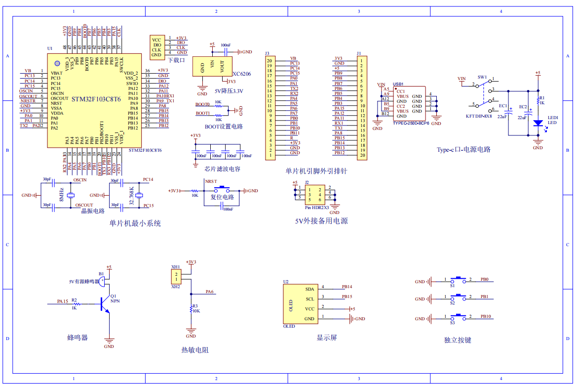 基于stm32的冷库温度报警系统的设计与实现