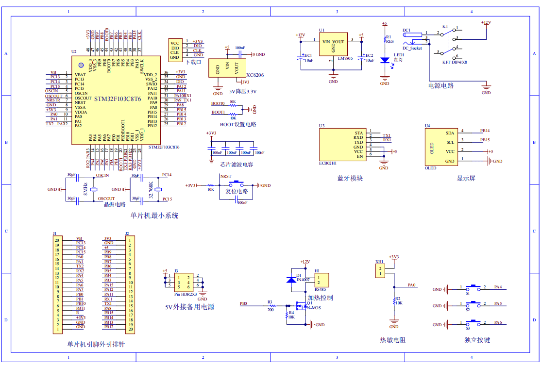 基于PID控制算法的自动恒温系统的设计
