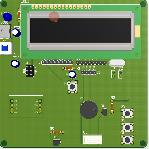 基于单片机的心率血氧体温监测系统