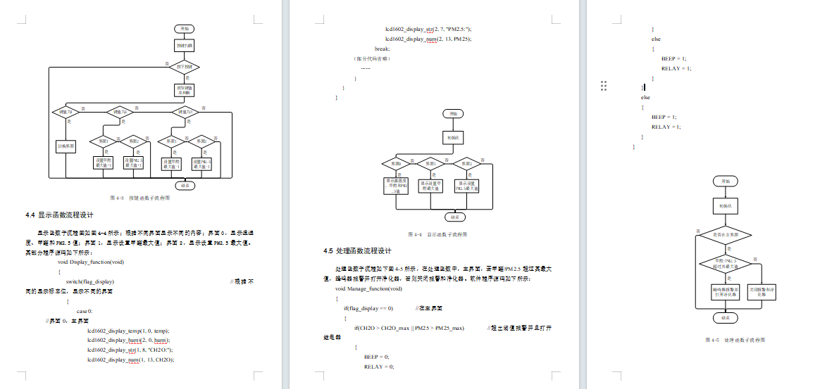 基于单片机的空气质量检测系统