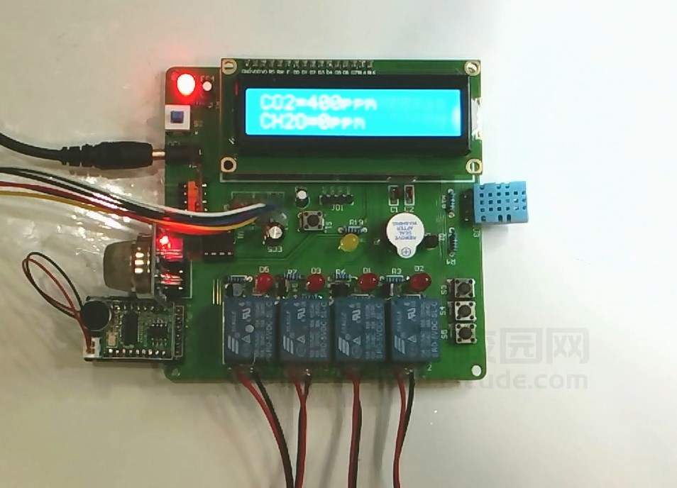 基于单片机的室内空气质量检测系统