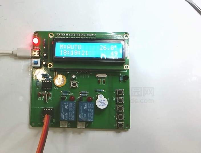 基于单片机的智能热水器