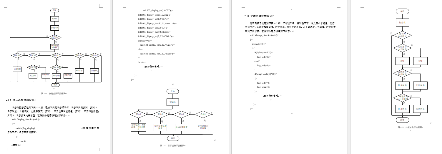 基于51单片机智能大棚环境监测控制液晶显示设计