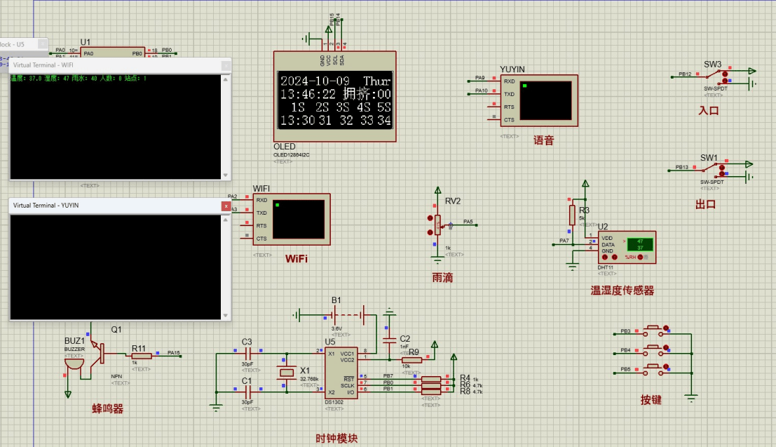 基于stm32的地铁智能站牌系统的设计与实现