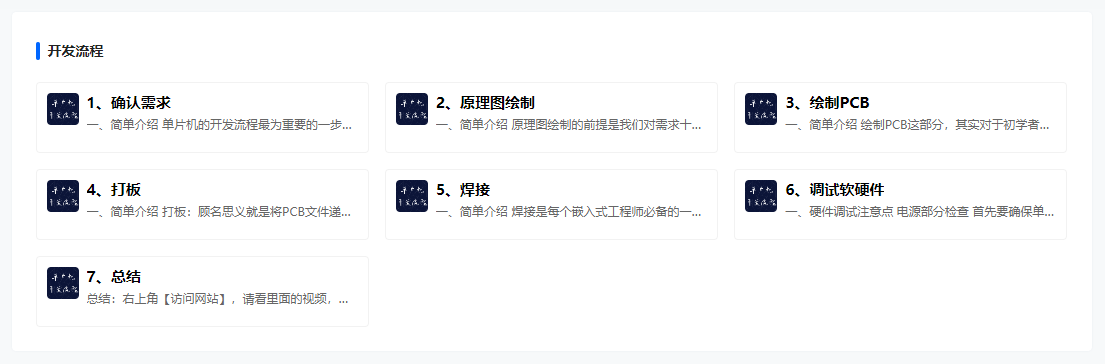 单片机的开发流程