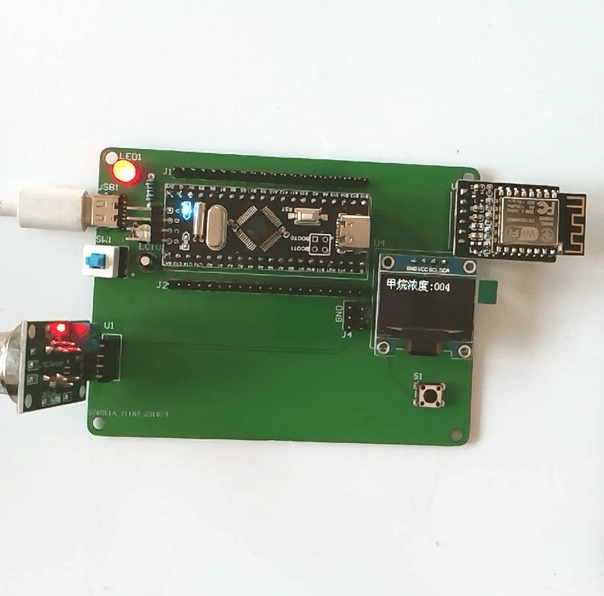 基于单片机的甲烷检测系统设计