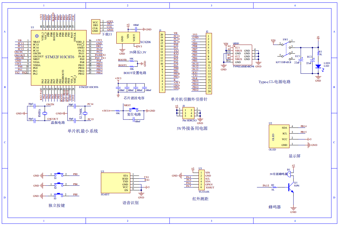 基于单片机红外倒车雷达测距系统设计