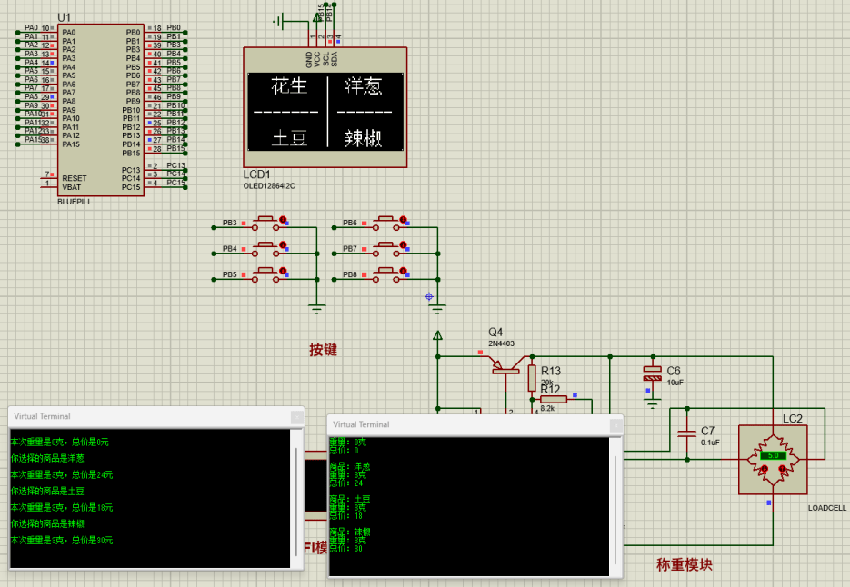 基于STM32的智能电子秤