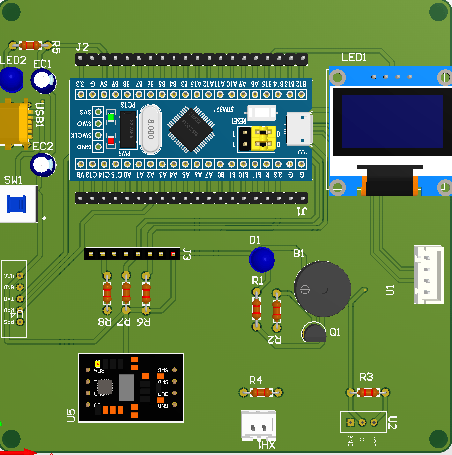 老年人智能手环的设计与实现