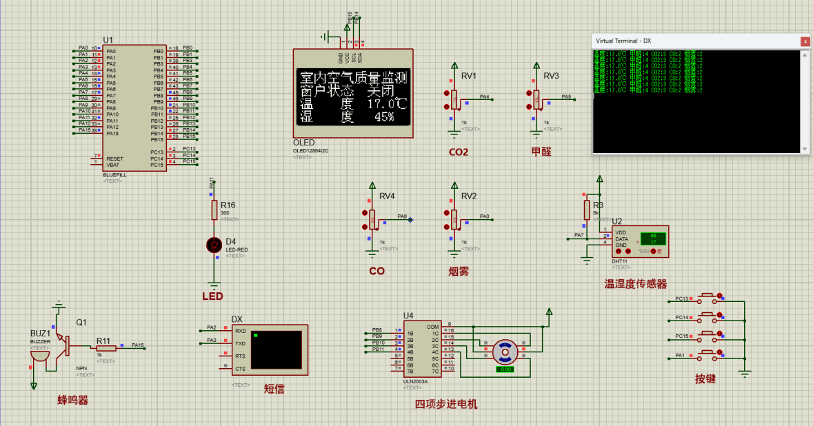 基于stm32室内空气质量监测