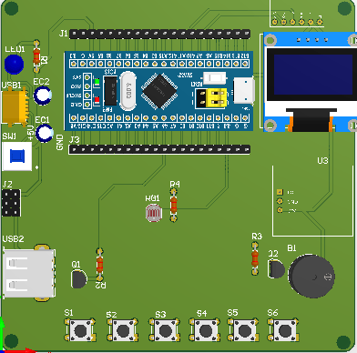 基于单片机的智能台灯系统设计