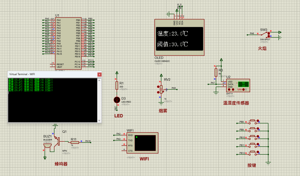 基于stm32的加油站火灾预警系统设计