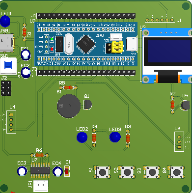 基于STM32的车载市政管网燃气泄漏报警系统