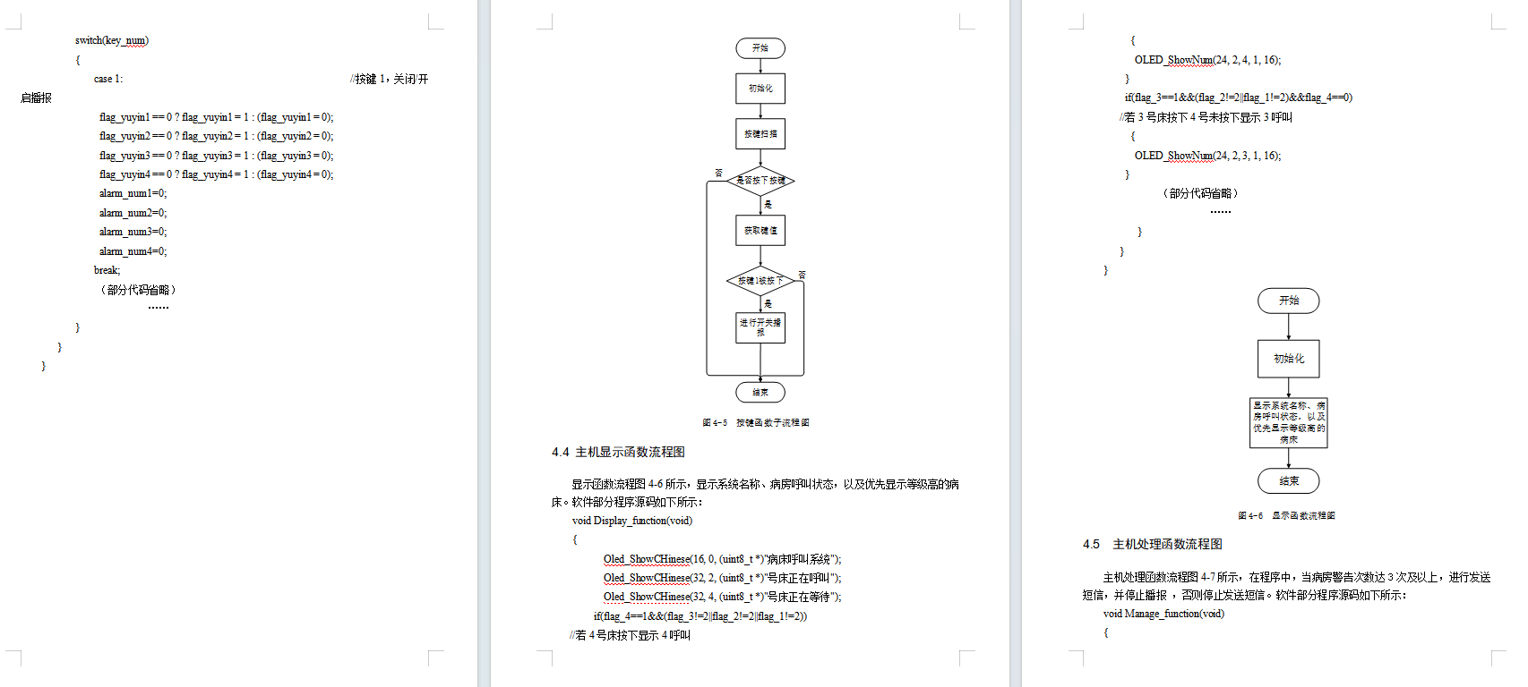 GSM病房呼叫系统