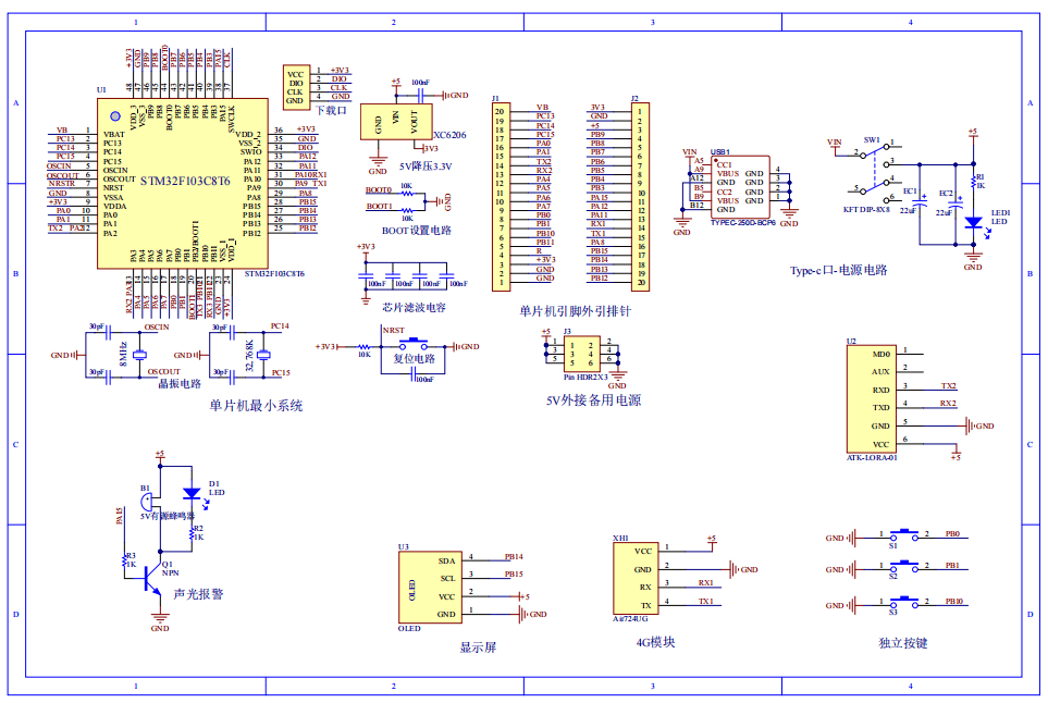 基于STM32的环境参数监测系统