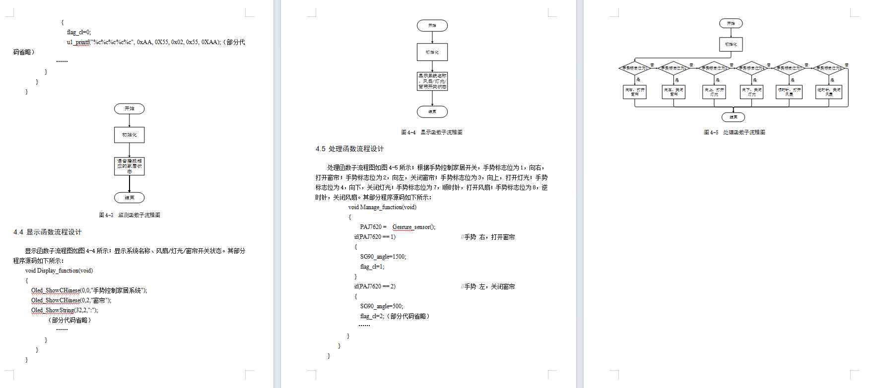 基于手势控制的家居控制系统