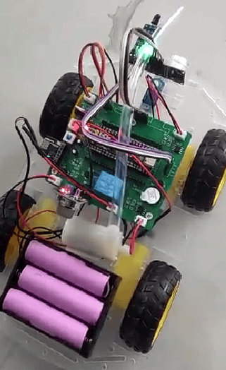 基于stm32的智能消防小车设计