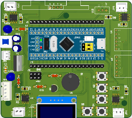 基于单片机的超声波避障小车
