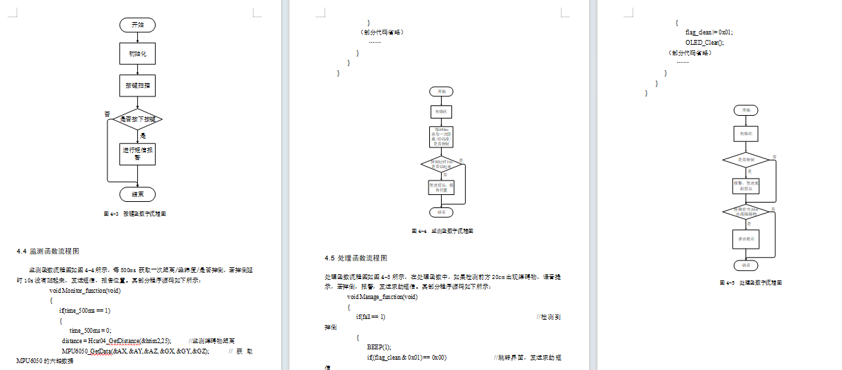 基于stm32的老人跌倒监测系统设计