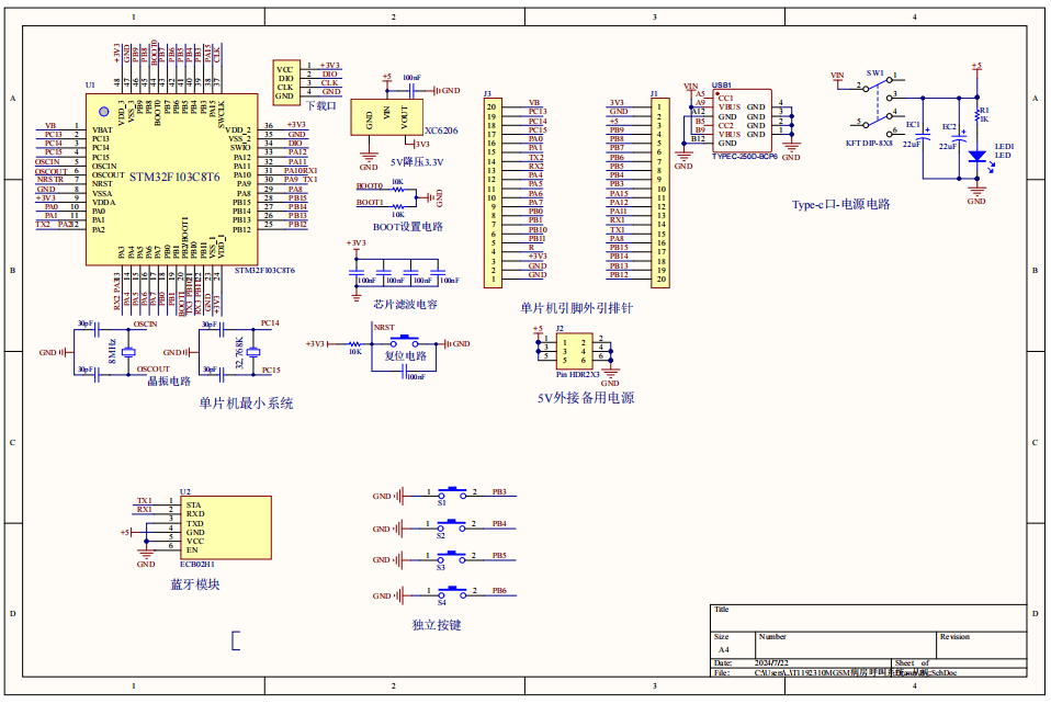 GSM病房呼叫系统