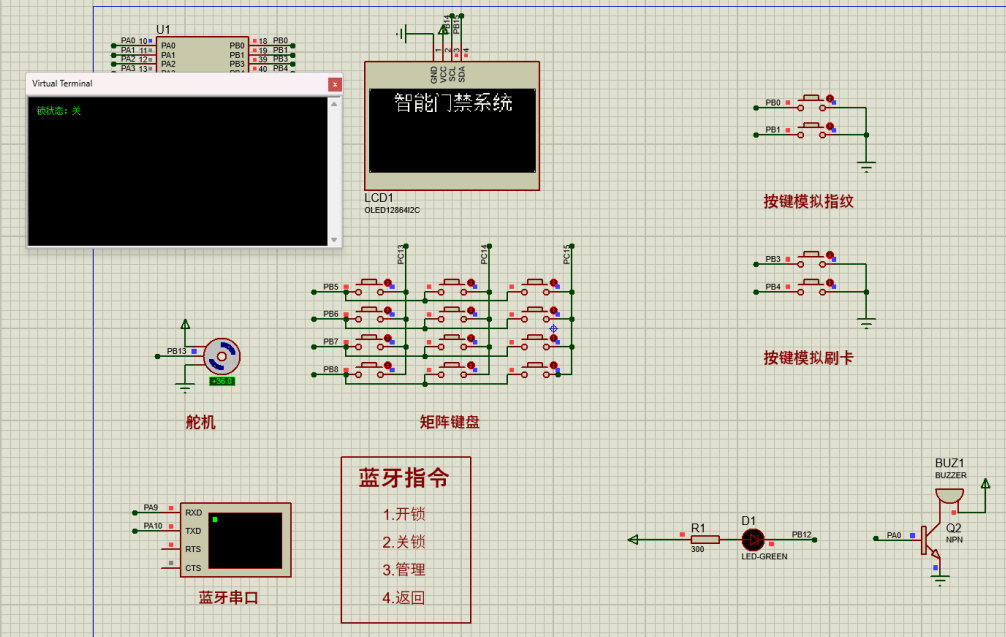 基于STM32的智能门锁的设计