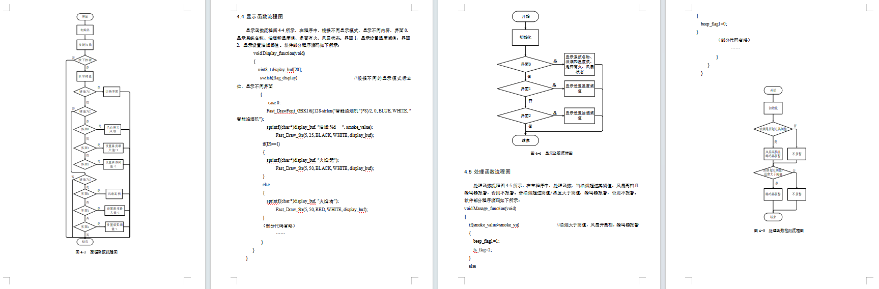基于单片机的智能油烟机系统