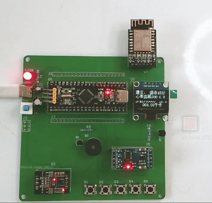 基于STM32的健康监测系统