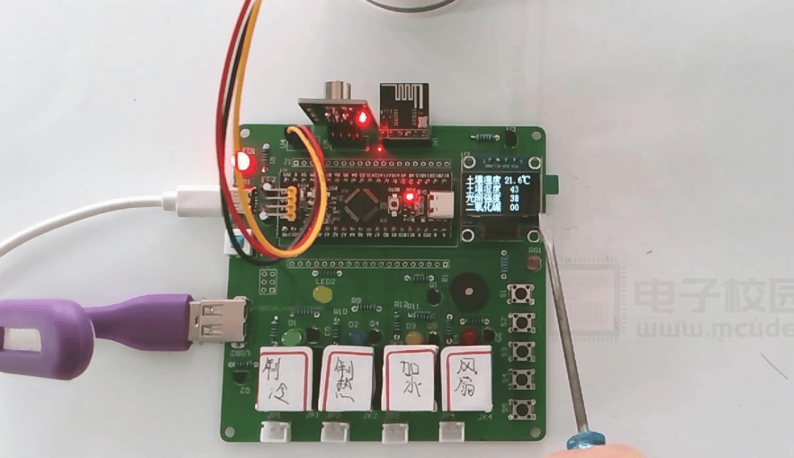 基于单片机的大棚控制系统设计