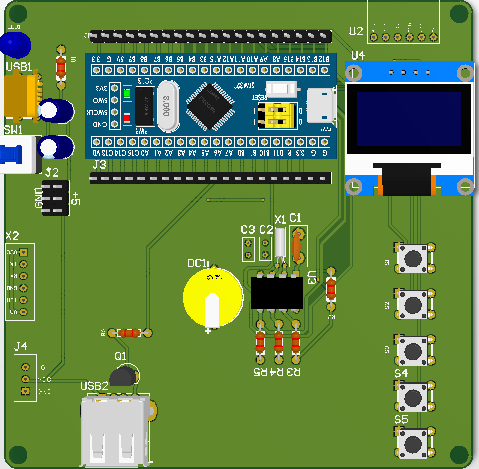 基于STM32的智能床头柜控制系统