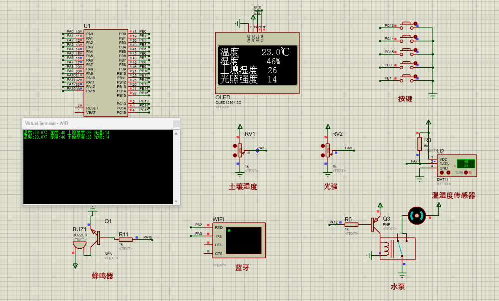 基于单片机食用菌智慧农业系统设计