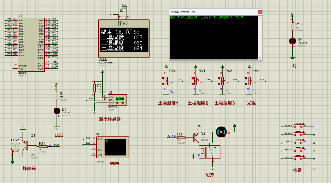 基于STM32的蔬菜大棚灌溉系统设计